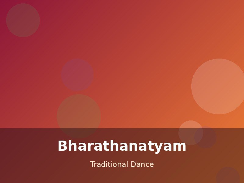 Bharathanatyam